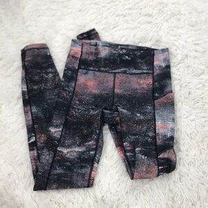 Lululemon Speed Up Tight *28" Azurite Poppy Coral Multi